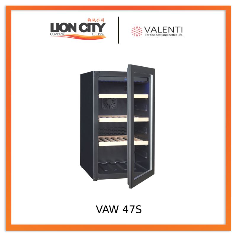 Valenti 47bot Wine Chiller VAW47S - Lion City Company