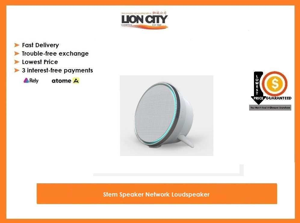 Stem Speaker Network Loudspeaker