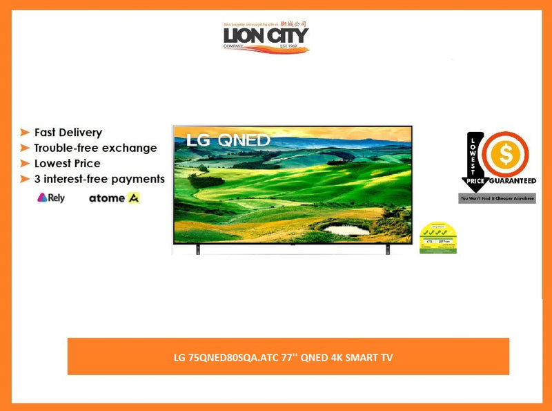 LG 75QNED80SQA.ATC 75'' QNED 4K SMART TV