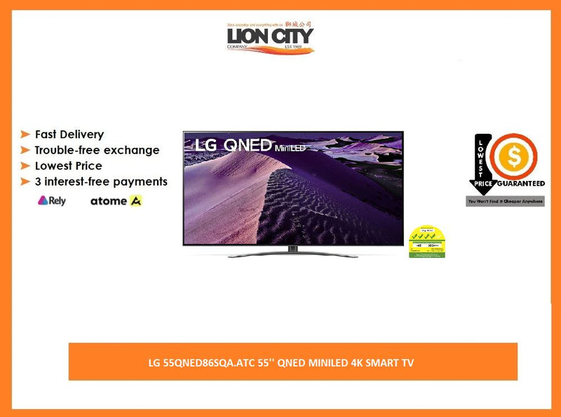 LG 55QNED86SQA.ATC 55'' QNED MINILED 4K SMART TV