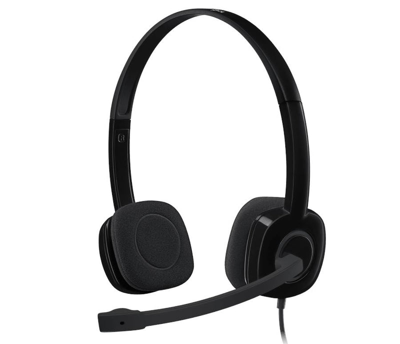 LOGITECH H151 STEREO HEADSET BLACK | Lion City Company.