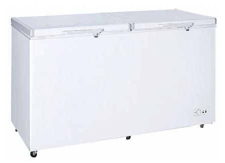 Farfalla FCF-530W Dual Function 2 Door Chest Freezer 530L