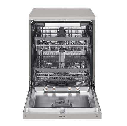 LG DFB425FP Front Control Smart Wi-fi Enabled Dishwasher with QuadWash™ and TrueSteam®