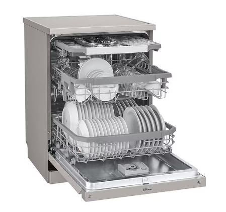 LG DFB425FP Front Control Smart Wi-fi Enabled Dishwasher with QuadWash™ and TrueSteam®