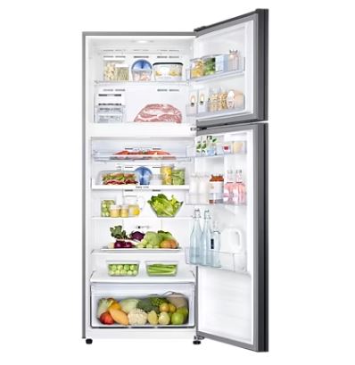 Samsung RT46K6237BS/SS, Top Mount Freezer Refrigerator, 453L, 3 Ticks