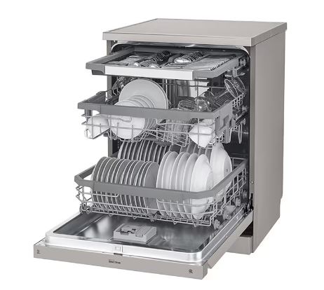 LG DFB425FP Front Control Smart Wi-fi Enabled Dishwasher with QuadWash™ and TrueSteam®