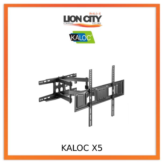 KALOC X5 Swivel Mount 43" to 55" with Installation