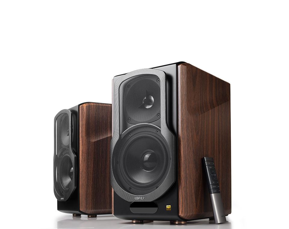 Edifier Bookshelf S2000MKIII Hi-Res Audio Bluetooth Speaker | Lion City Company.