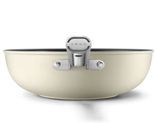 Smeg CKFW3001BLM/CRM/RDM Non-Stick Wok Cookware 50's Style Aesthetic