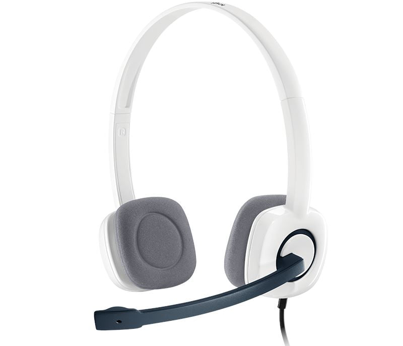 LOGITECH H150 STEREO HEADSET CLOUD WHITE | Lion City Company.