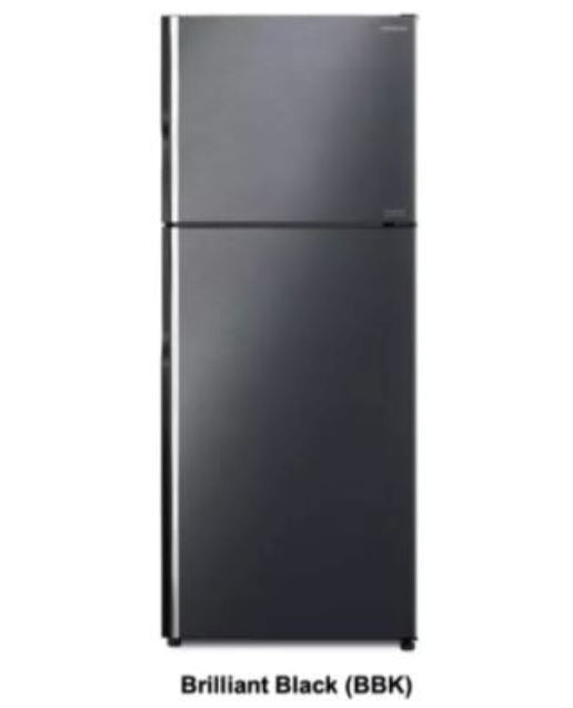 Hitachi R-VX480PMS9 - BSL/ BBK/ PWH 2-Door Deluxe Stylish Inverter Refrigerator
