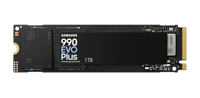 Samsung MZ-V9S1T0BW 990 EVO Plus, PCIe 4.0/5.0, NVMe M.2 SSD