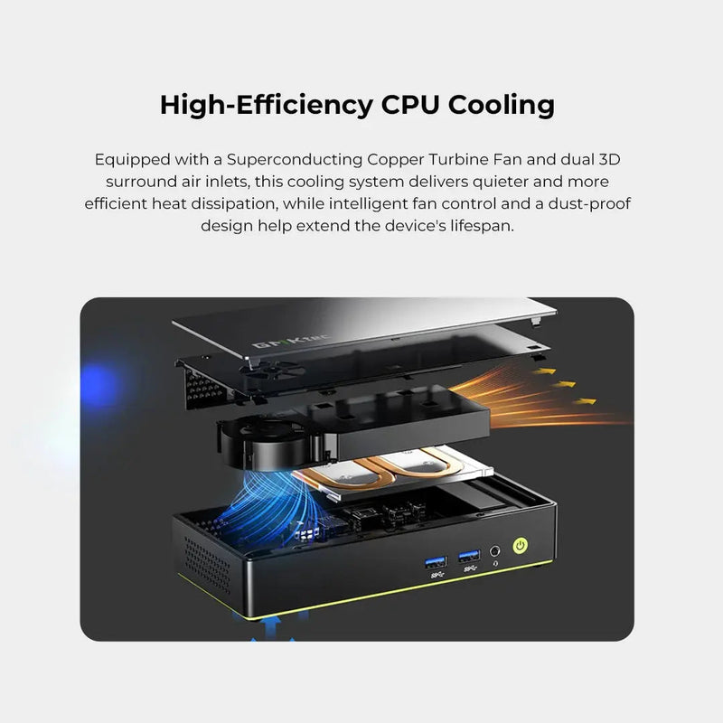 GMKtec NucBox K13 U7-256V 16GB 1TB Mini PC