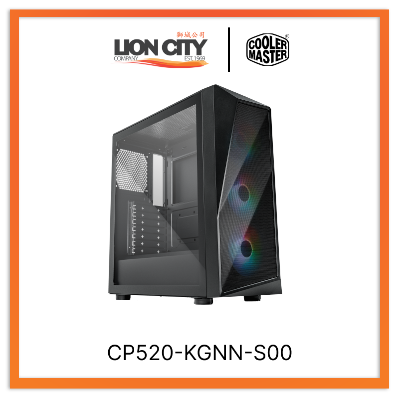 Cooler Master CP520-KGNN-S00 CM CMP520 Mesh Argb Argb Atx Case