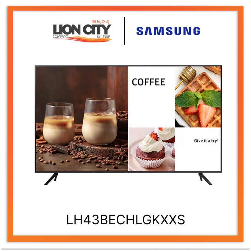 Samsung LH43BECHLGKXXS BE43C-H Business TV