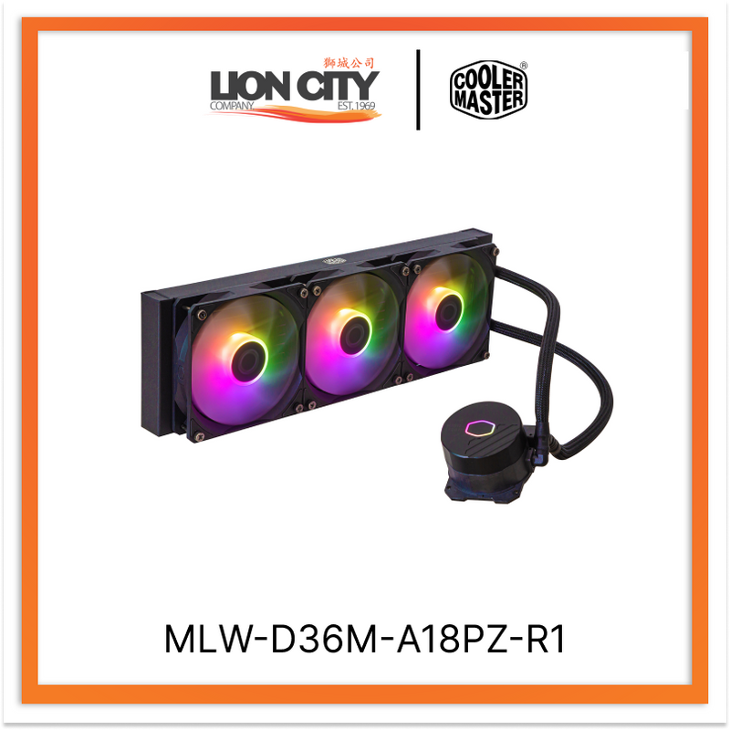 Cooler Master MLW-D36M-A18PZ-R1 CM MASTERLIQUID 360L CORE ARGB CPU COOLER