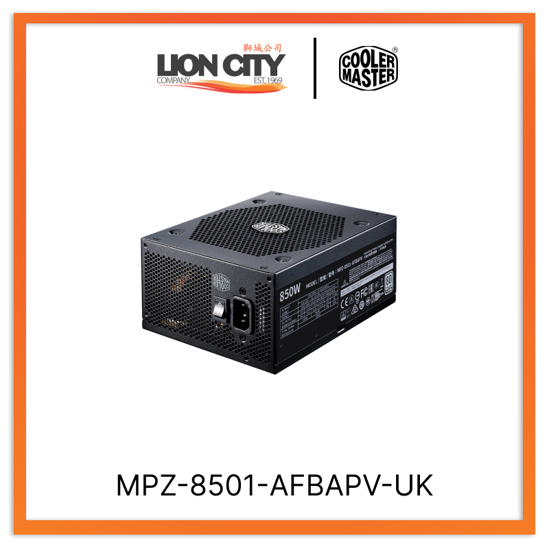 Cooler Master MPZ-8501-AFBAPV-UK CM V PLATINUM 850 FULL MODULAR PSU (10Y)