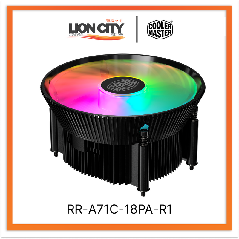 Cooler Master RR-A71C-18PA-R1 CM A71C ARGB  AM4 CPU COOLER (2Y)