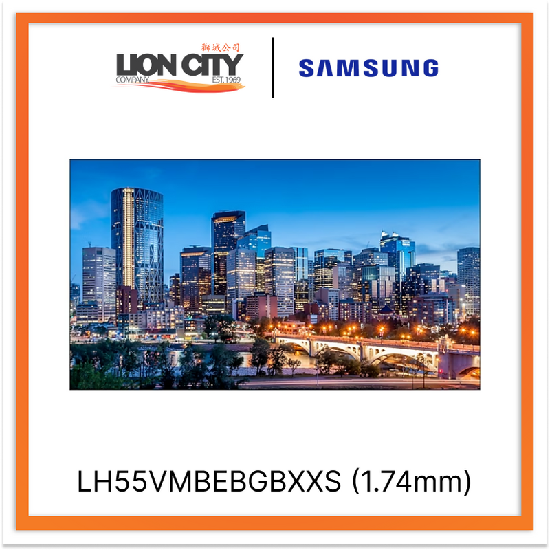 Samsung LH55VMBEBGBXXS VM55B-E (1.74mm) Video Wall