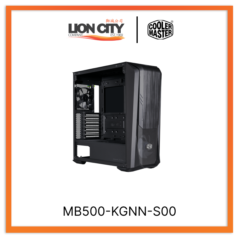 Cooler Master MB500-KGNN-S00 CM MASTERBOX 500 Argb ATX Case