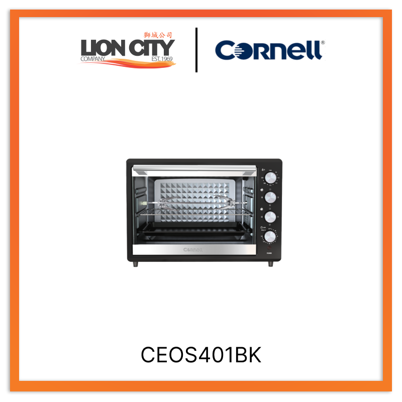 Cornell CEOS401BK Electric Oven 40Ltr 1800W