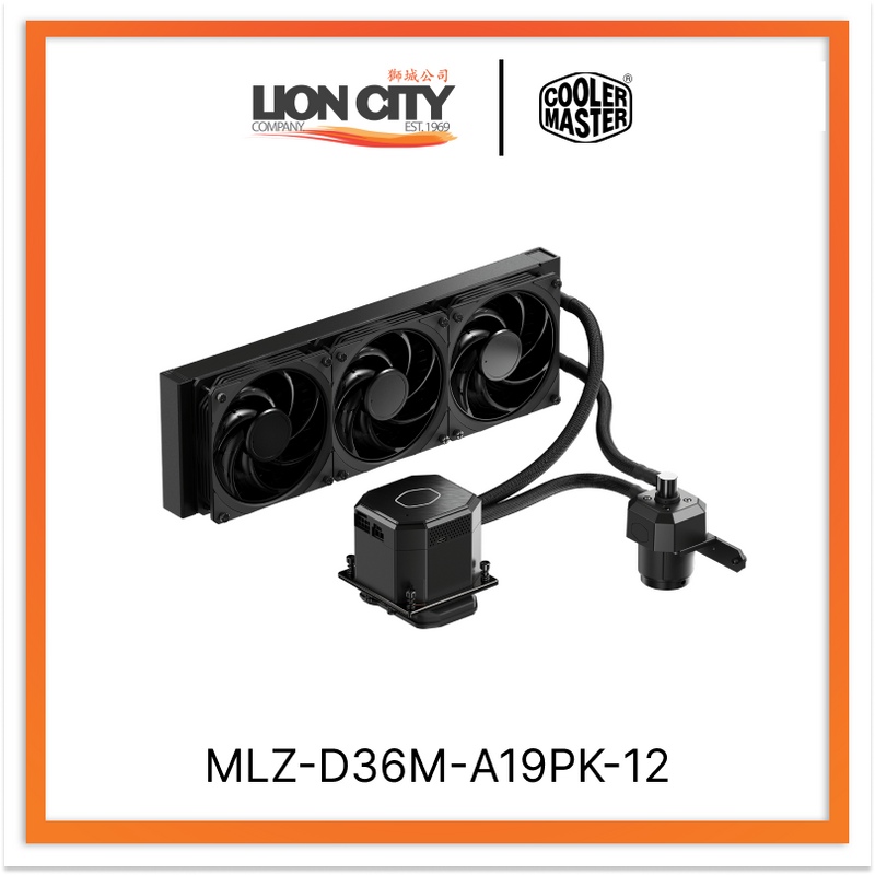 Cooler Master MLZ-D36M-A19PK-12 CM MASTERLIQUID ML360 SUB-ZERO CPU COOLER (2Y)