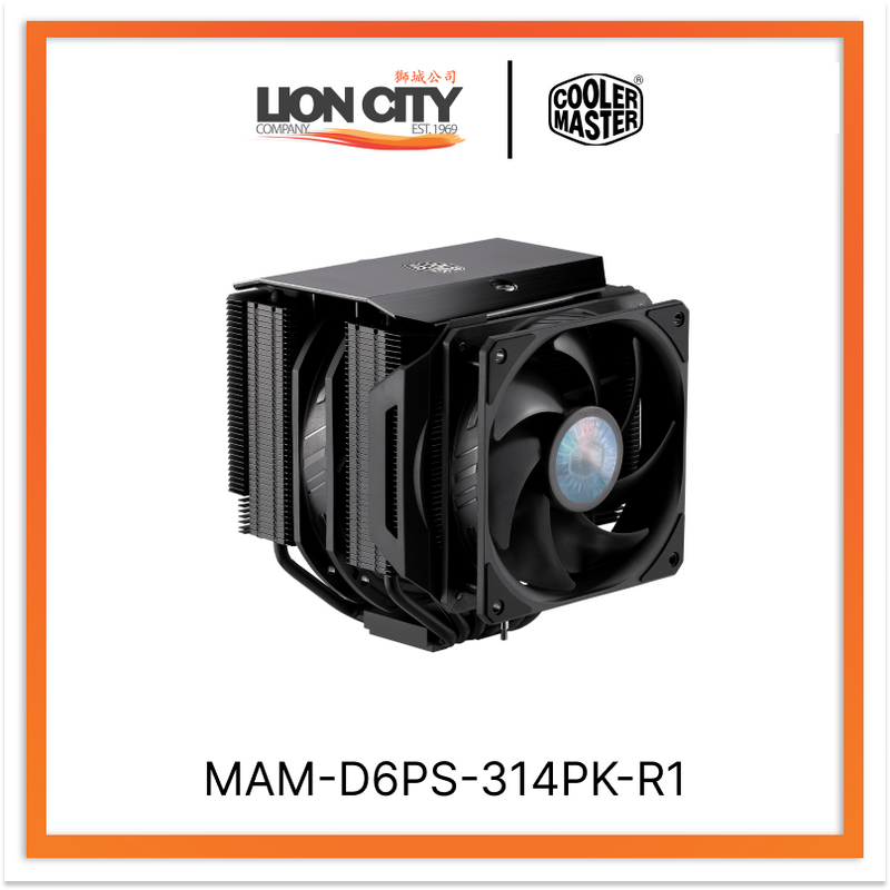 Cooler Master MAM-D6PS-314PK-R1 CM MA624 STEALTH CPU COOLER (5Y)