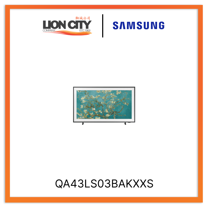Samsung QA43LS03BAKXXS 43" The Frame LS03B QLED 4K Art Mode Smart TV