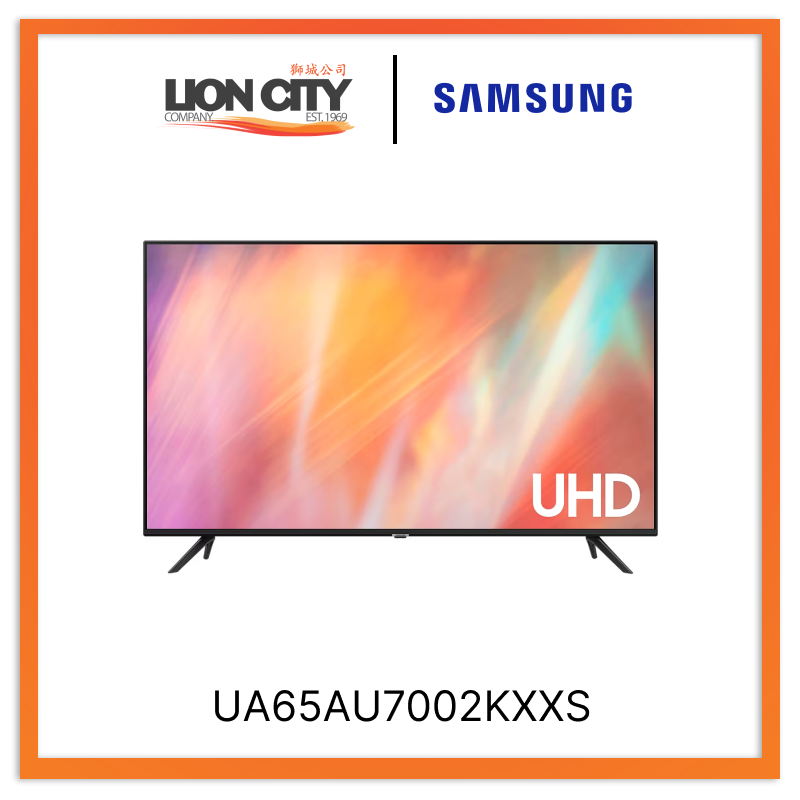 Samsung 65" AU7002 UA65AU7002KXXS UHD 4K Smart TV (2022) 4 Ticks / 36 Months Warranty
