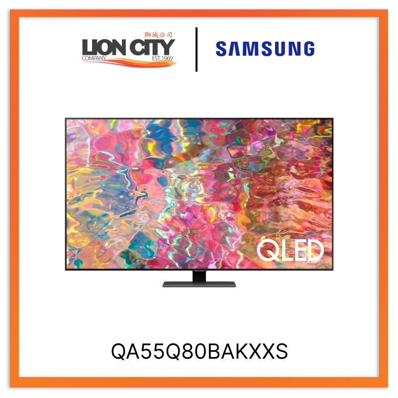 Samsung QA55Q80BAKXXS 55" Q80B QLED 4K Smart TV (2022) 3 Ticks