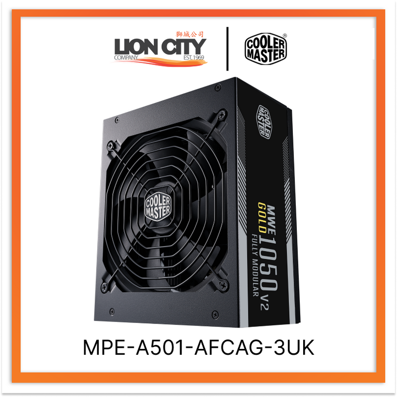 Cooler Master MPE-A501-AFCAG-3UK CM MWE GOLD V2 1050W FULL MODULAR ATX3 PSU