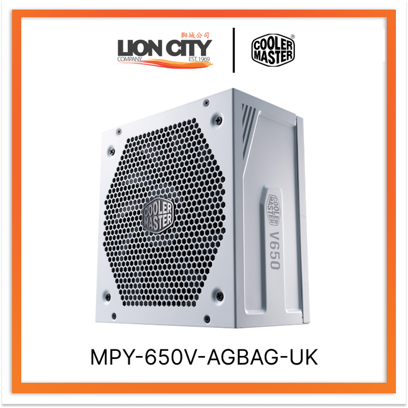 Cooler Master MPY-650V-AGBAG-UK CM V GOLD V2 650 Full Modular White PSU (10Y)