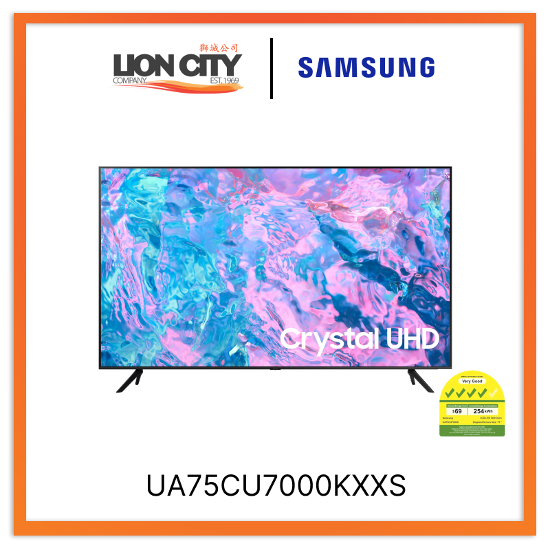 Samsung UA75CU7000KXXS CU7000 UHD 4K 75 Inch Smart TV