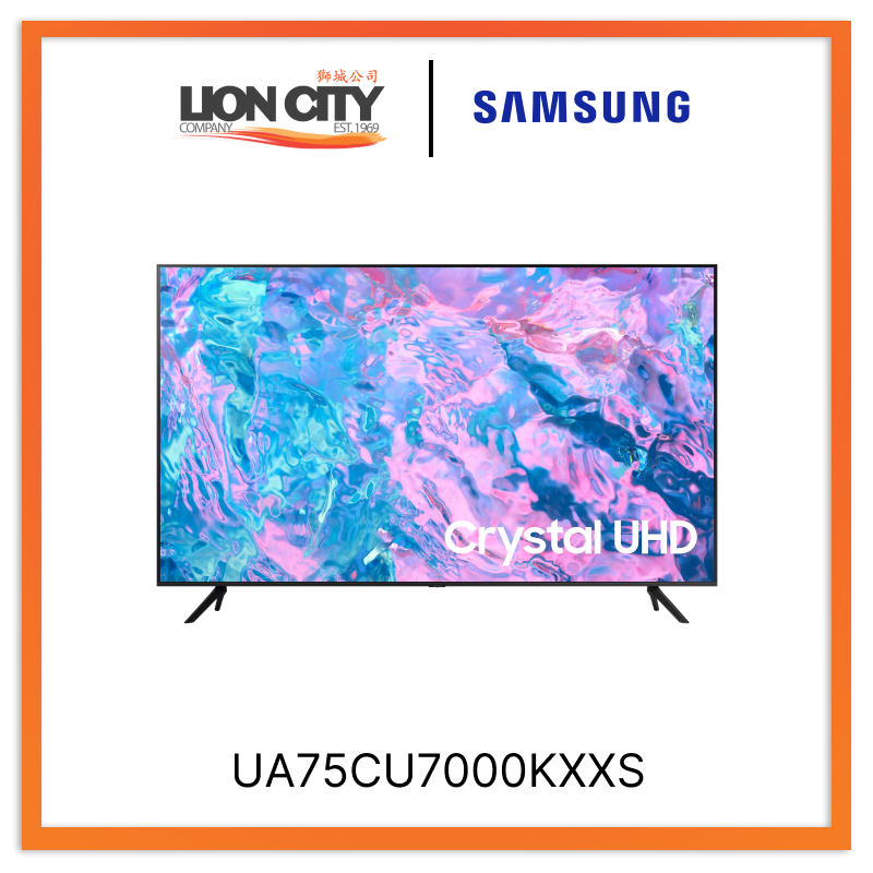 Samsung UA75CU7000KXXS CU7000 UHD 4K 75 Inch Smart TV