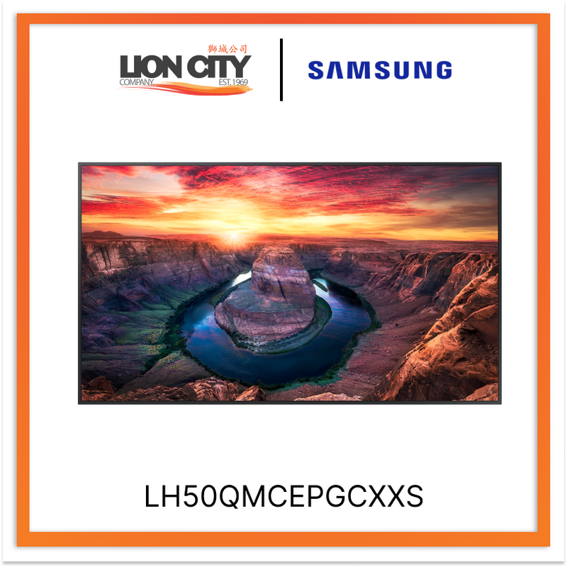 Samsung LH50QMCEPGCXXS QM50C QMC/QMR series | 24/7, 500nit, MagicInfo Built- In