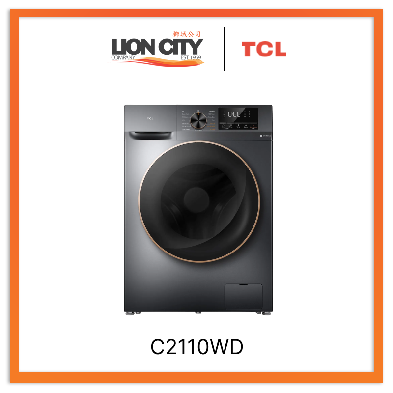 TCL C2110WD 10kg DD Inverter Washer & Dryer Combo