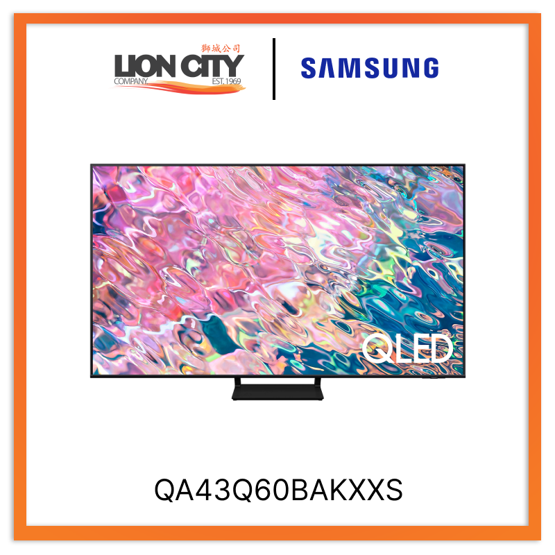 SAMSUNG QA43Q60BAKXXS Q60B QLED 4K Smart TV (2022) 3 Ticks