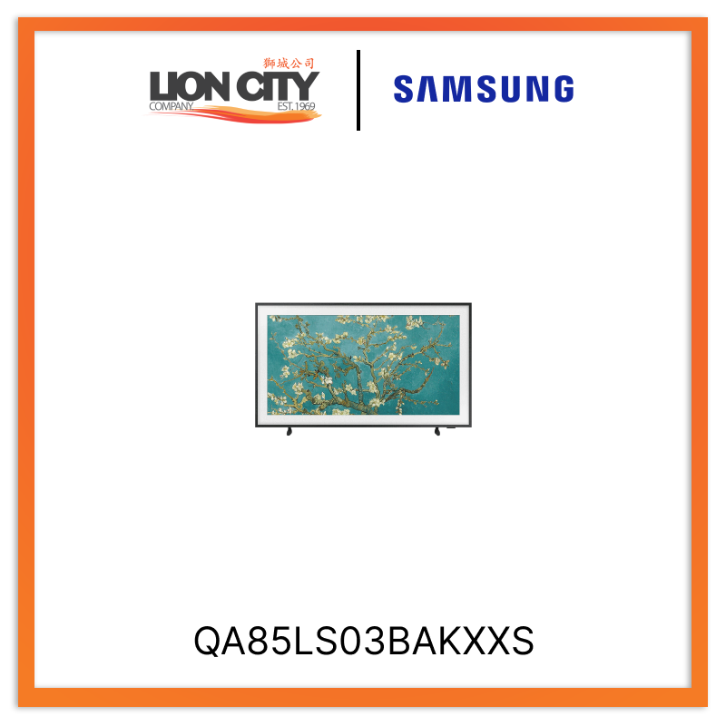 Samsung QA85LS03BAKXXS 85" The Frame LS03B QLED 4K Art Mode Smart TV