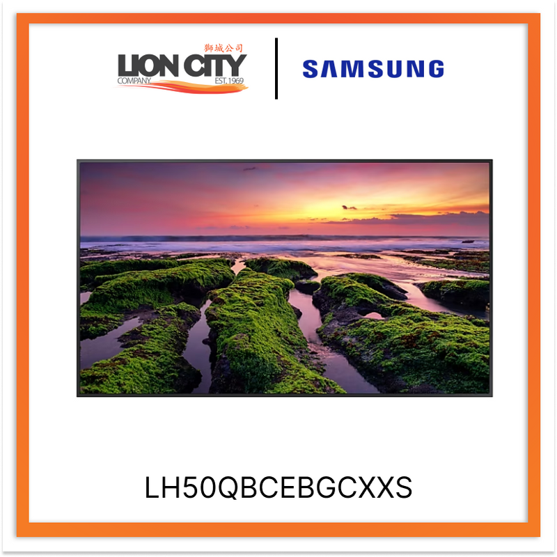 Samsung LH50QBCEBGCXXS QB50C QBC/QBB series | 16/7, 350nit, MagicInfo Built- In