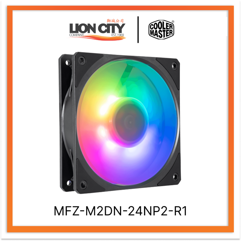 Cooler Master MFZ-M2DN-24NP2-R1 CM MOBIUS 120P ARGB RING BLADE FAN (5Y)