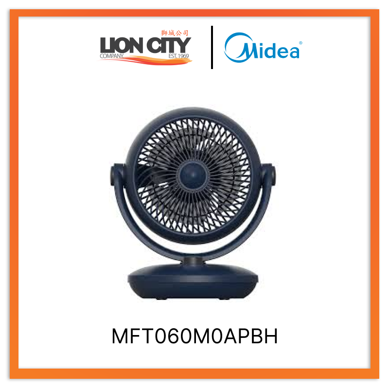 Midea MFT060M0APBH 6-Inch Air Circulation Fan