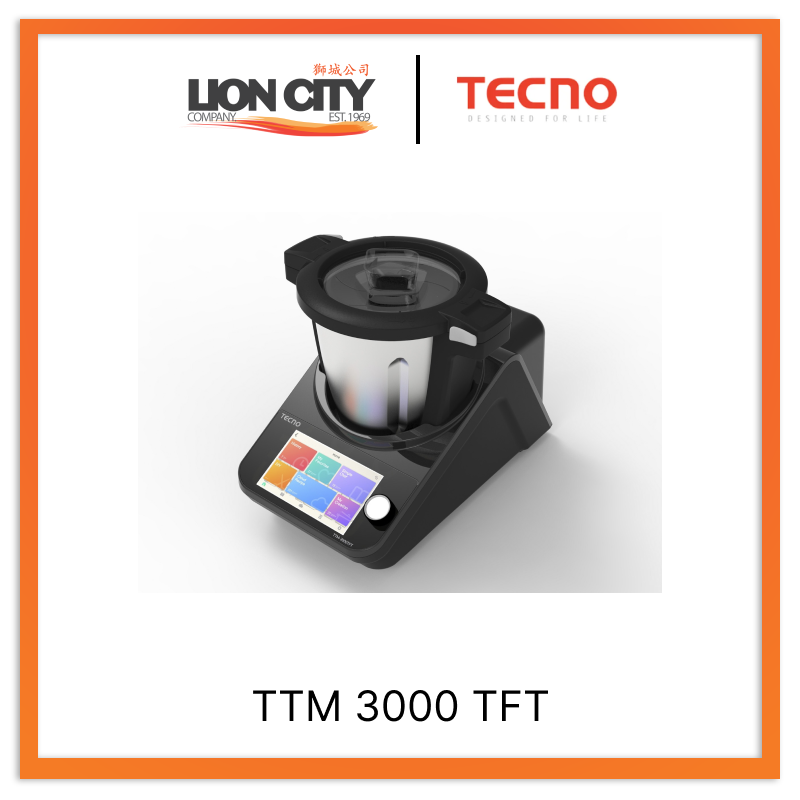 Tecno Uno TTM 3000 TFT Smart Infinite Cooker Black 3L/4.7L
