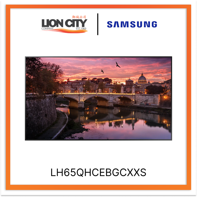 Samsung LH65QHCEBGCXXS QH65C QHC/QHB series | 24/7, 700nit, MagicInfo Built- In