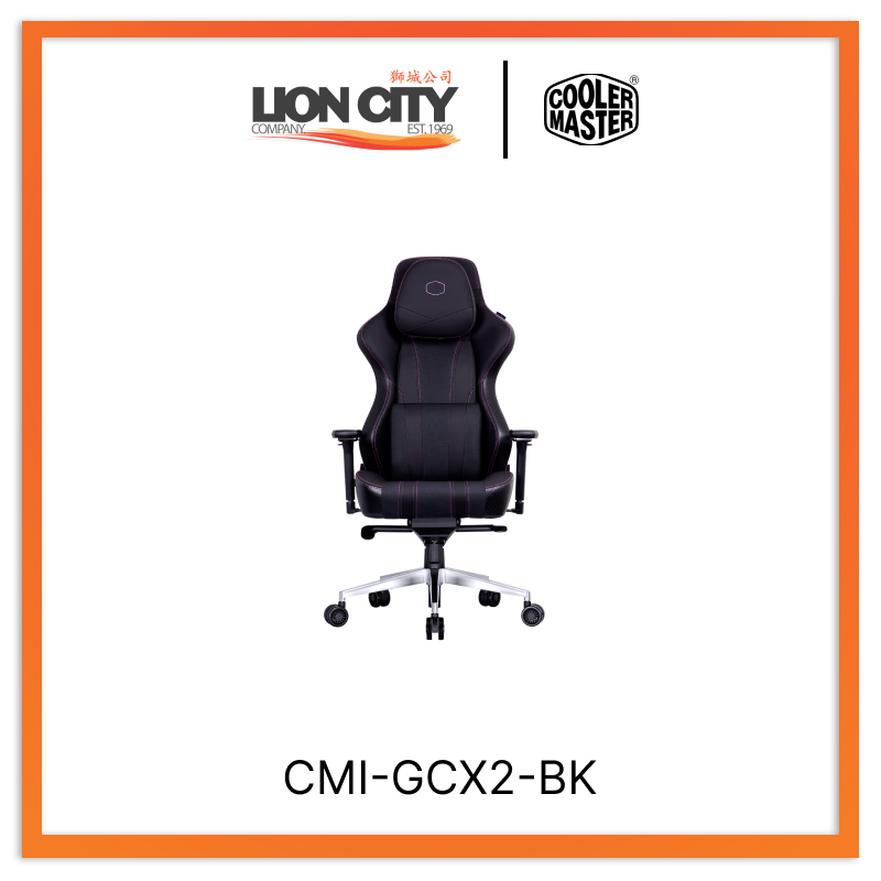 Cooler Master CMI-GCX2-BK Cm Caliber X2 Black Gaming Chair (2y)