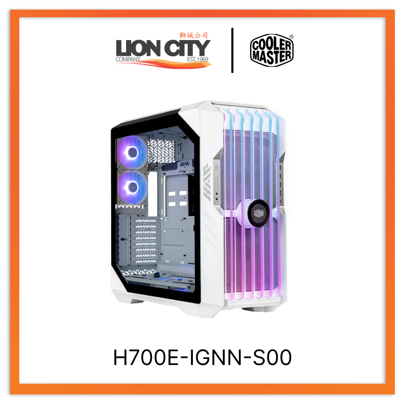 Ignn Cooler Master H700E-IGNN-S00 CM HAF700 EVO ARGB Tower With T.G - Lion ...