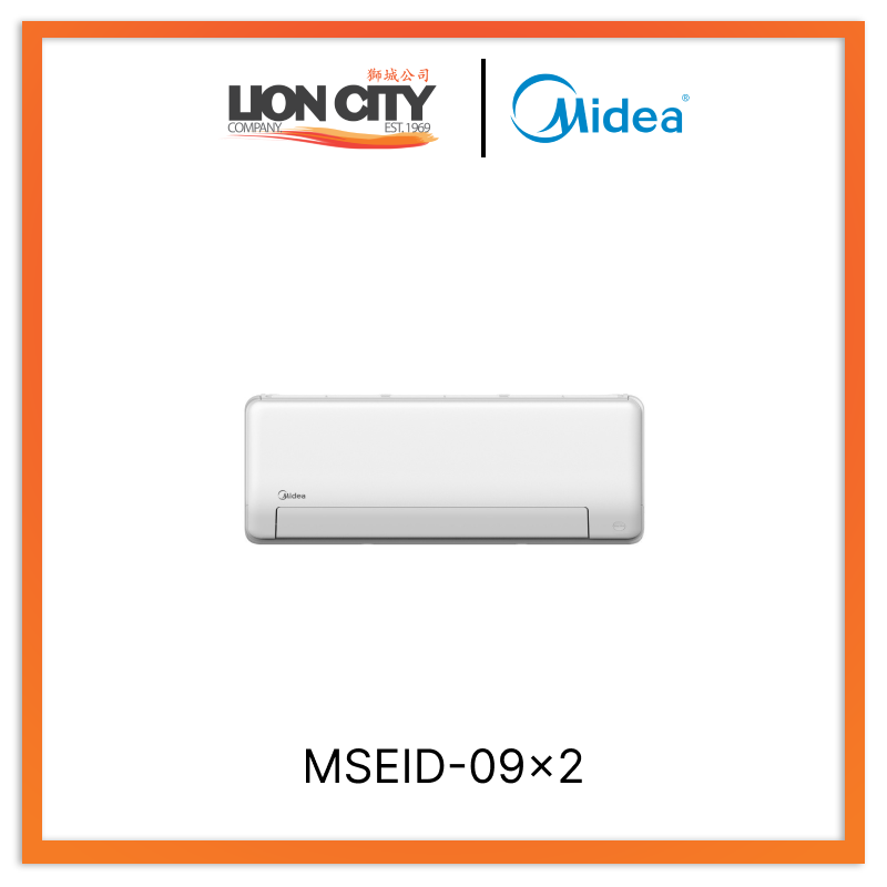 Midea MSEID-09x2 AI Premium Multi Split Series 4 Ticks Installation fee not included