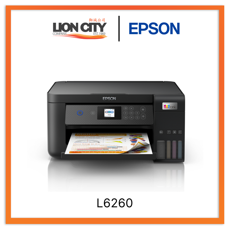 Epson EcoTank L6260 A4 Wi-Fi Duplex All-in-One Ink Tank Printer (Pre-Order)