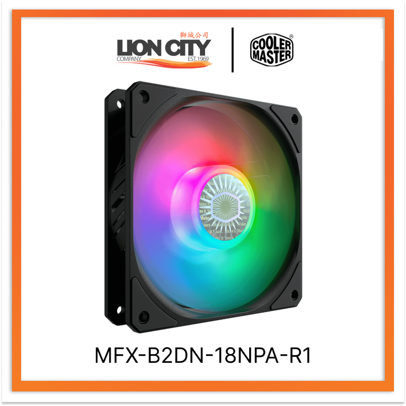 Cooler Master MFX-B2DN-18NPA-R1 CM SICKLEFLOW 120 PWM ARGB FAN (2Y)