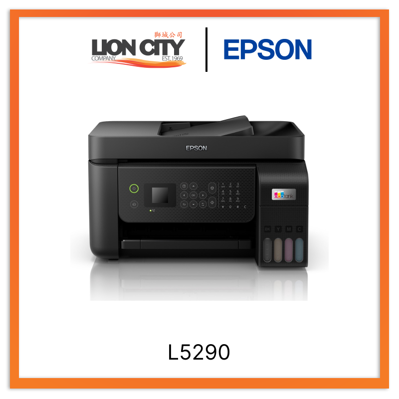 Epson EcoTank L5290 A4 Wi-Fi All-in-One Ink Tank Printer with ADF ...