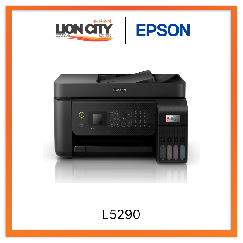 Epson EcoTank L5290 A4 Wi-Fi All-in-One Ink Tank Printer with ADF ***(Pre-order)